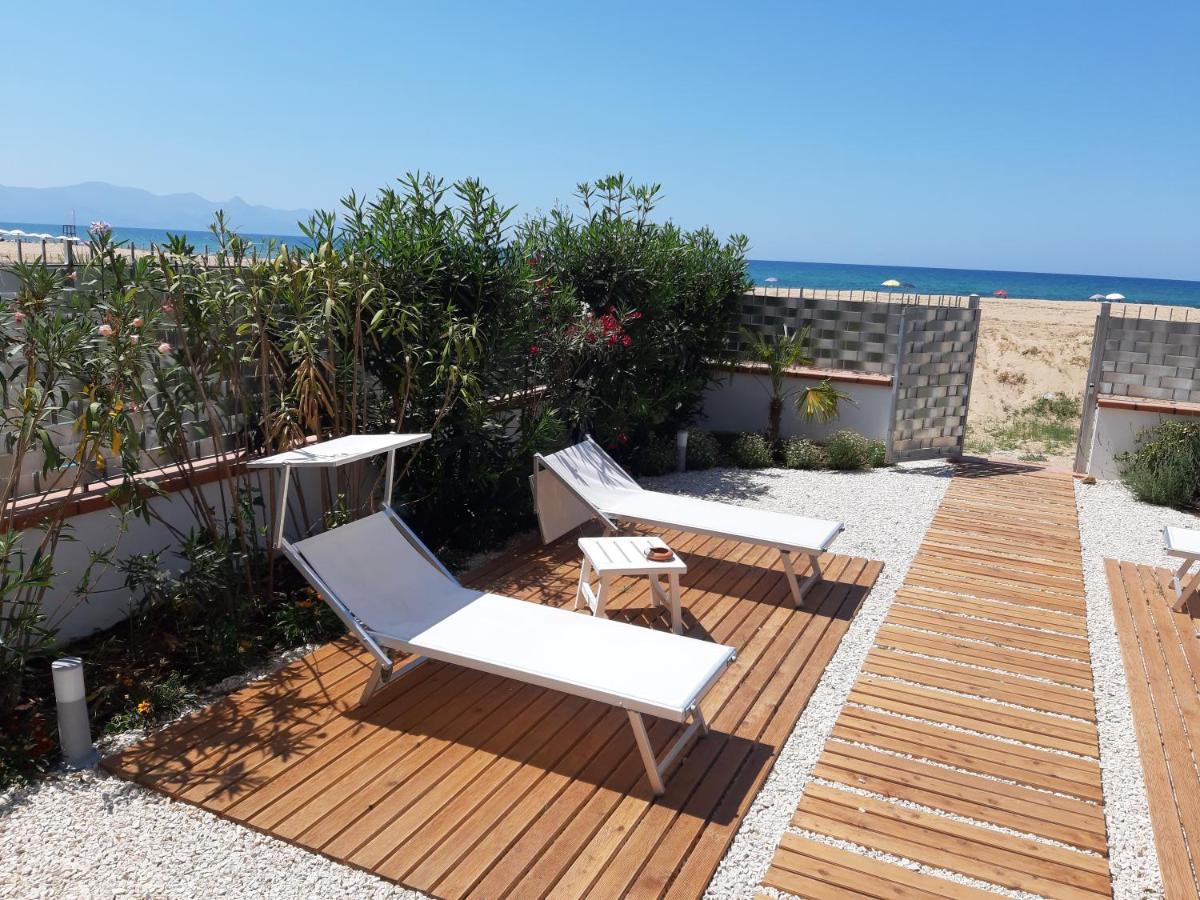 Doride Appartamento Sulla Spiaggia Balestrate Kültér fotó